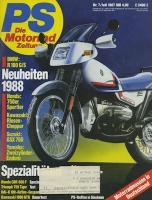 PS Die Motorradzeitung 1987 No. 7