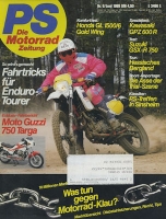 PS Die Motorradzeitung 1988 Heft 6