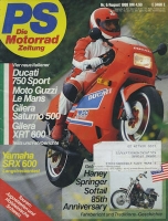 PS Die Motorradzeitung 1988 No. 8