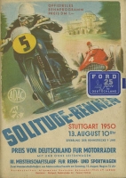 Program Solitude 13.8.1950