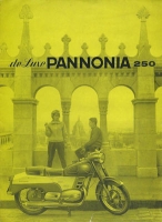 Pannonia 250 TLF / TLD brochure 1960s