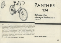 Panther Fahrrad Prospekt 1910