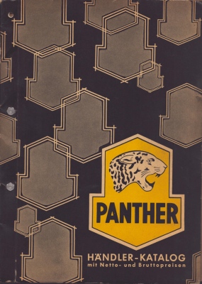 Panther Händler Katalog 1956