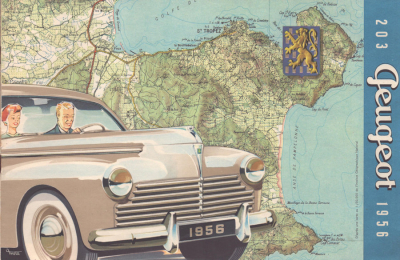 Peugeot 203 Prospekt 1956 f