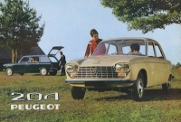 Peugeot 204 Prospekt 1970