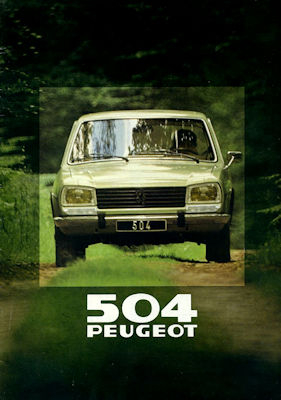 Peugeot 504 Prospekt 1980