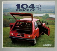 Peugeot 104 Prospekt 1982 f