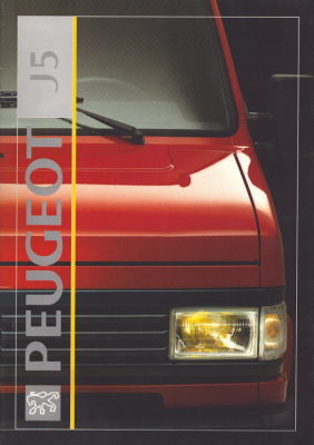 Peugeot J 5 Prospekt 6.1991