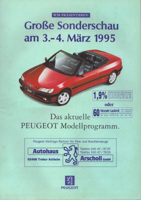 Peugeot Programm 3.1995