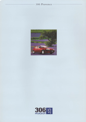 Peugeot 306 Provence Prospekt 8.1995