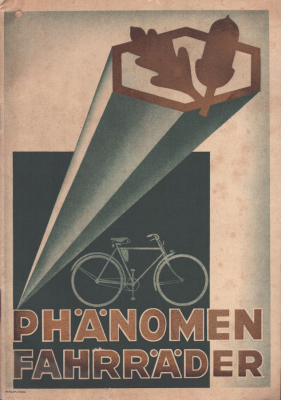 Phänomen Fahrrad und Motorrad Prospekt 1934