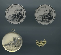 Preview: 17 original Anstecker Eisspeedway Berlin 1989-2005