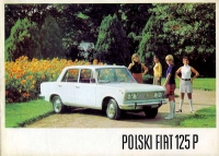 Polski Fiat 125 P Prospekt 1968
