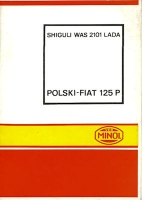 Polski Fiat 125 P Minol Wagenpflegeplan 1972