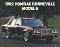 Pontiac Bonneville Model G brochure 1982