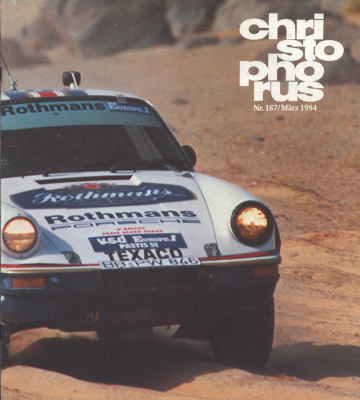 Porsche Christoporus 1984 Nr. 187