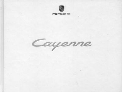 Porsche Cayenne Typ 9PA Prospekt 2002 f