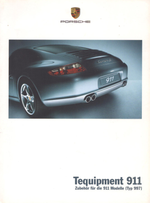 Porsche 911 Typ 997 Tequipment Prospekt 5.2004
