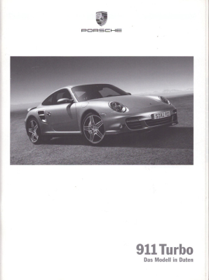 Porsche 911 Turbo Typ 997 Daten-Prospekt 5.2006