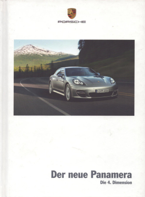 Porsche Panamera Typ 970 Prospekt 12.2008