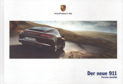 Porsche 911 Carrera Typ 991 Prospekt 5.2012