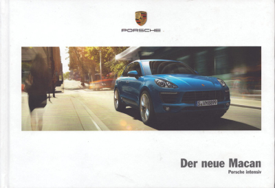 Porsche Macan Typ 95B Prospekt 1.2014