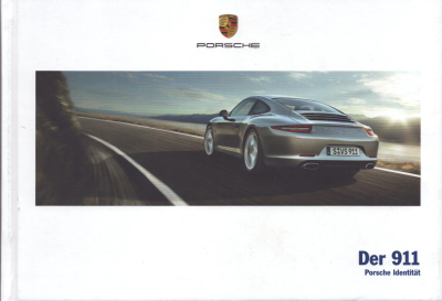Porsche 911 Carrera Typ 991 Prospekt 3.2015