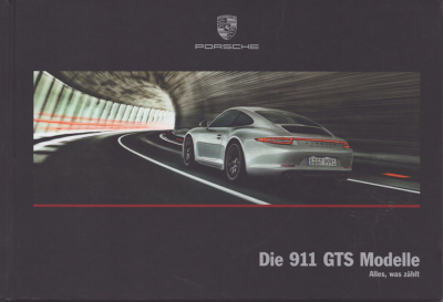 Porsche 911 Carrera GTS Typ 991 Prospekt 3.2015