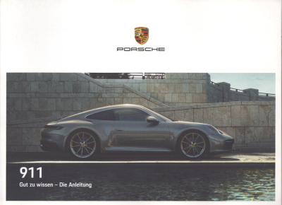 Porsche 911 Typ 992 Bedienungsanleitung 9.2018