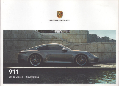 Porsche 911 Typ 992 Bedienungsanleitung 6.2020