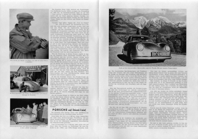 Preview: Posche 356 Prospekt 1951/52
