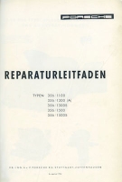 Preview: Porsche 356 Pre A Reparaturanleitung 1954