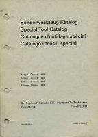 Preview: Porsche Sonderwerkzeug-Katalog 10.1965