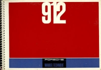 Porsche 912 Bedienungsanleitung 12.1965 f