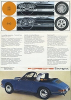 Preview: Porsche 911 Targa Prospekt ca. 1966