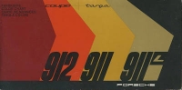 Porsche Farbkarte ca. 1967