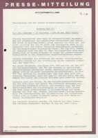 Porsche 917 Pressemitteilung 3.1969