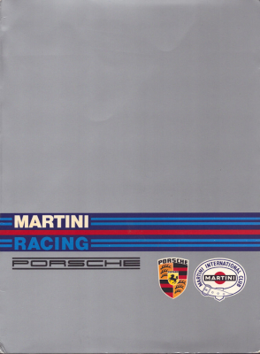Porsche Martini Mappe + Plakat 1973
