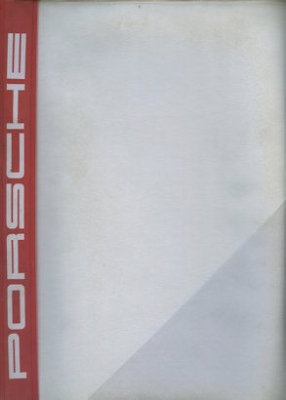 Porsche Kunststoff-Ordner 1970er Jahre