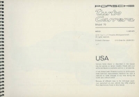 Preview: Porsche 911 Turbo Carrera Bedienungsanleitung 10.1975 e