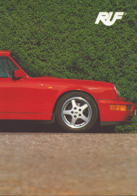 RUF Porsche 964 Prospekt 6.1990