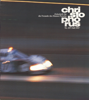 Porsche Christoporus 1987 Nr. 207
