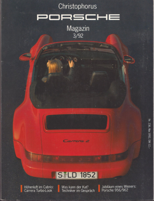 Porsche Christophorus 1992 Nr. 236