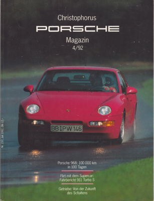 Porsche Christophorus 1992 Nr. 237