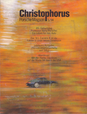 Porsche Christophorus 1994 Nr. 250