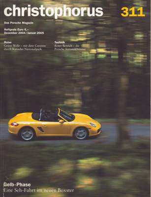 Porsche Christoporus 2004 Nr. 311
