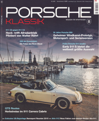 Porsche Klassik Heft 8 von 2.2015