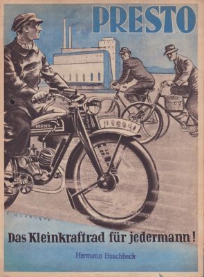 Presto Kleinkraftrad Prospekt 1936