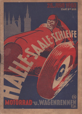 Programm Halle-Saale-Schleife 25.6.1950
