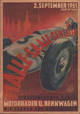 Programm Halle-Saale-Schleife 2.9.1951